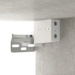Veggskap Betonggrå 68X30X20 Cm Konstruert Tre