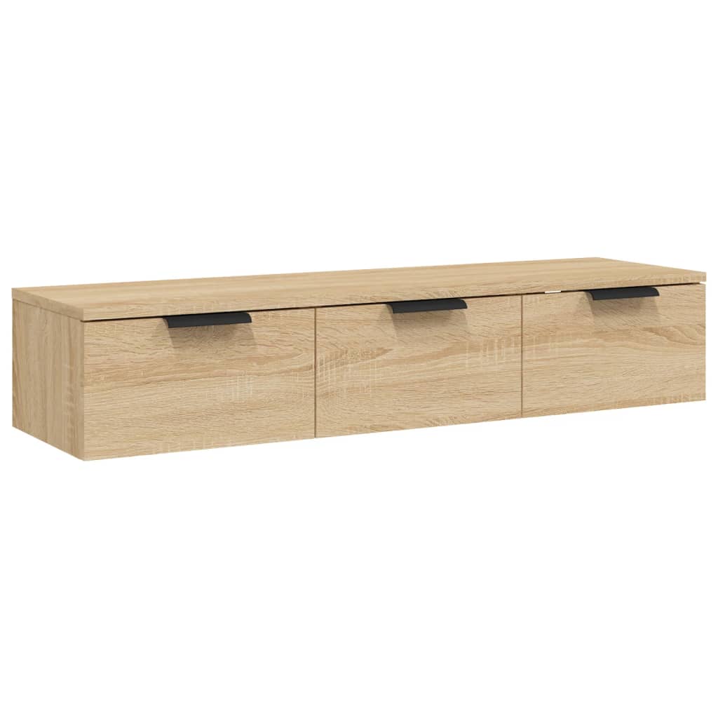 Veggskap Sonoma Eik 102X30X20 Cm Konstruert Tre