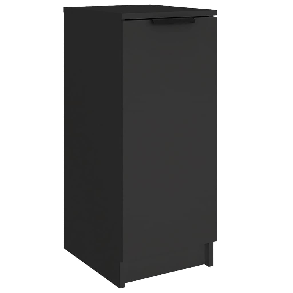 Skoskap Svart 30X35X70 Cm Konstruert Tre