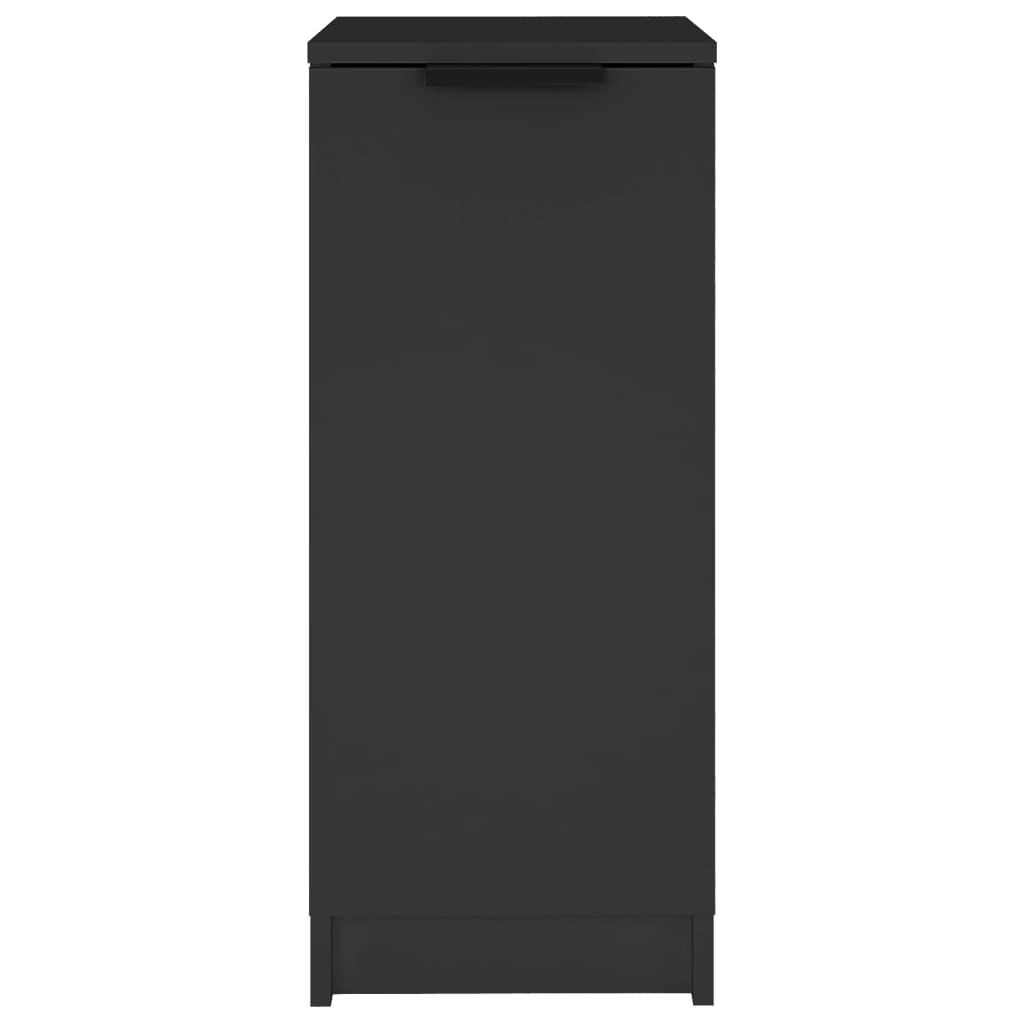 Skoskap Svart 30X35X70 Cm Konstruert Tre