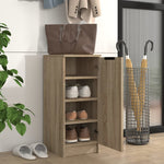 Skoskap Sonoma Eik 30X35X70 Cm Konstruert Tre