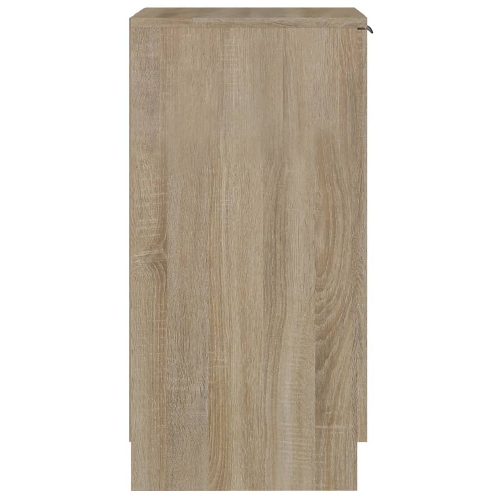 Skoskap Sonoma Eik 30X35X70 Cm Konstruert Tre