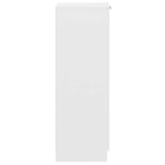 Skoskap Hvit 30X35X100 Cm Konstruert Tre
