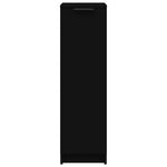 Skoskap Svart 30X35X100 Cm Konstruert Tre