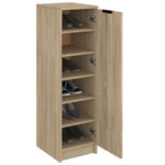 Skoskap Sonoma Eik 30X35X100 Cm Konstruert Tre