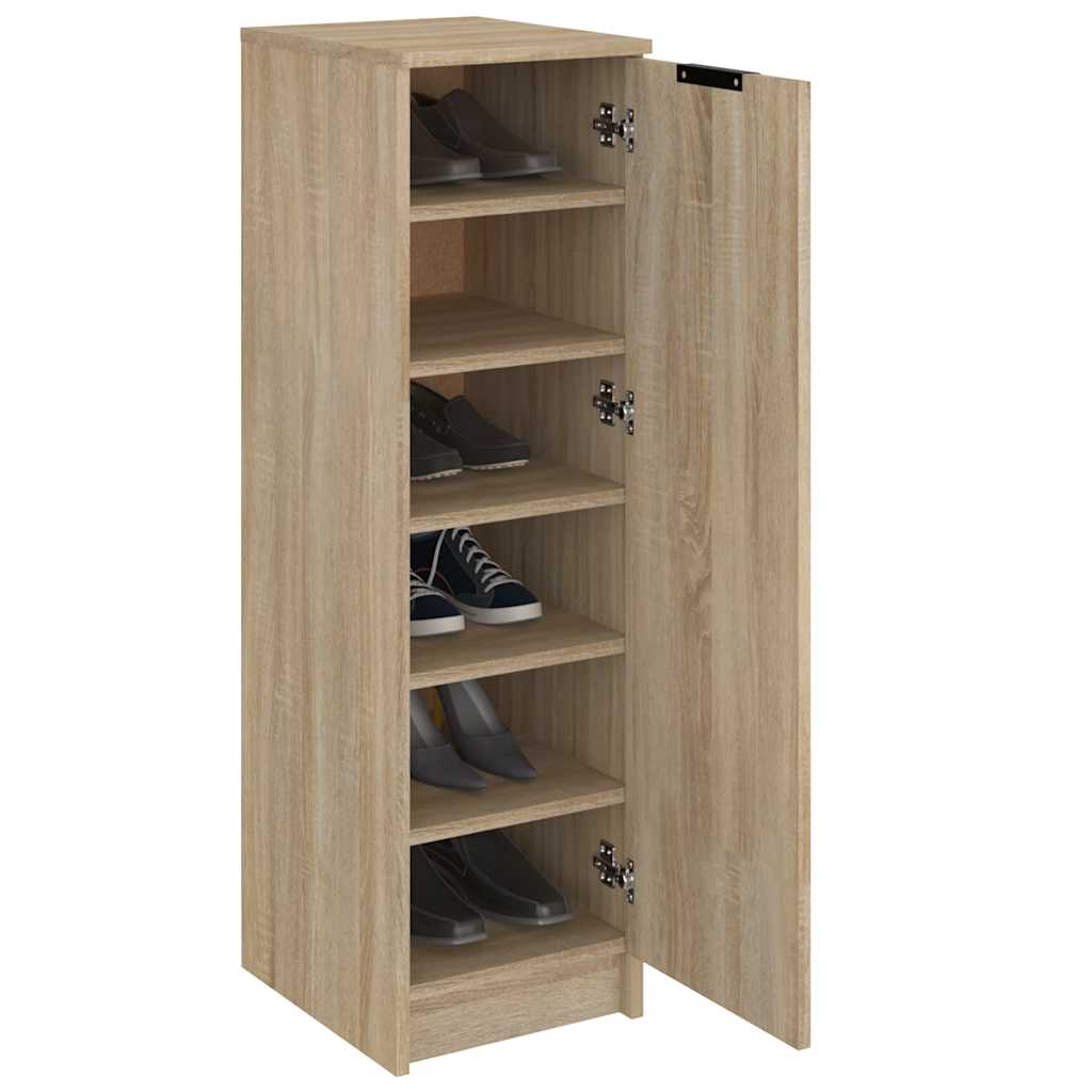 Skoskap Sonoma Eik 30X35X100 Cm Konstruert Tre