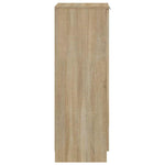 Skoskap Sonoma Eik 30X35X100 Cm Konstruert Tre