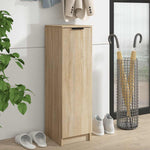 Skoskap Sonoma Eik 30X35X100 Cm Konstruert Tre