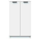 Skoskap Hvit 59X35X100 Cm Konstruert Tre