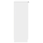 Skoskap Hvit 59X35X100 Cm Konstruert Tre