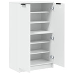 Skoskap Hvit 59X35X100 Cm Konstruert Tre