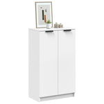 Skoskap Hvit 59X35X100 Cm Konstruert Tre