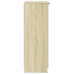 Skoskap Sonoma Eik 59X35X100 Cm Konstruert Tre