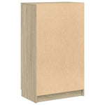 Skoskap Sonoma Eik 59X35X100 Cm Konstruert Tre