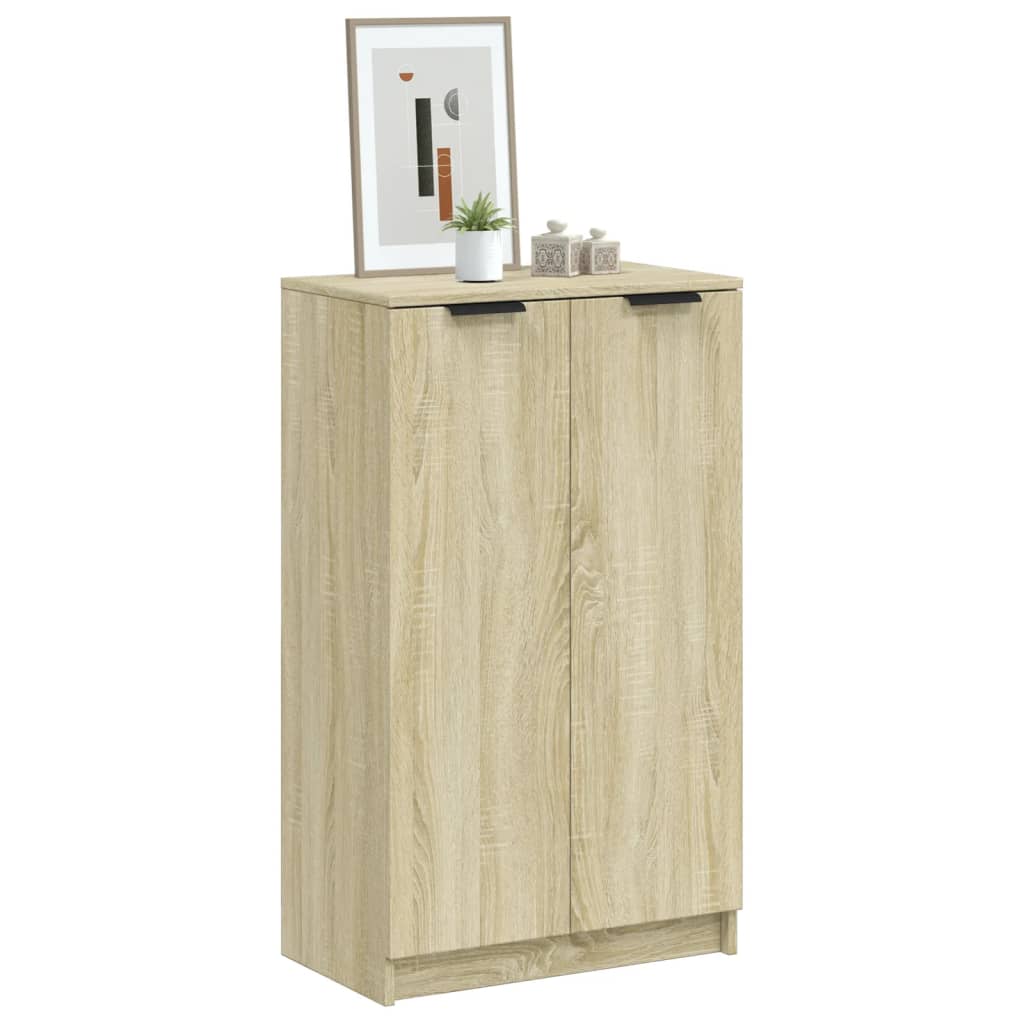 Skoskap Sonoma Eik 59X35X100 Cm Konstruert Tre
