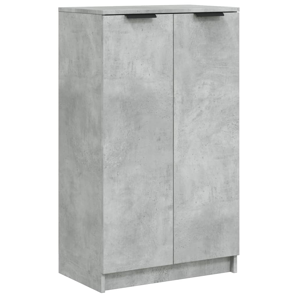 Skoskap Betonggrå 59X35X100 Cm Konstruert Tre