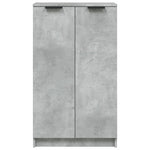 Skoskap Betonggrå 59X35X100 Cm Konstruert Tre
