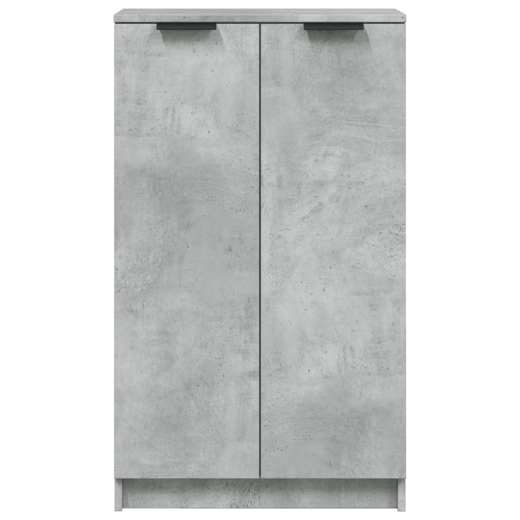 Skoskap Betonggrå 59X35X100 Cm Konstruert Tre