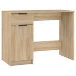 Skrivebord Sonoma Eik 100X50X75 Cm Konstruert Tre