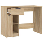 Skrivebord Sonoma Eik 100X50X75 Cm Konstruert Tre
