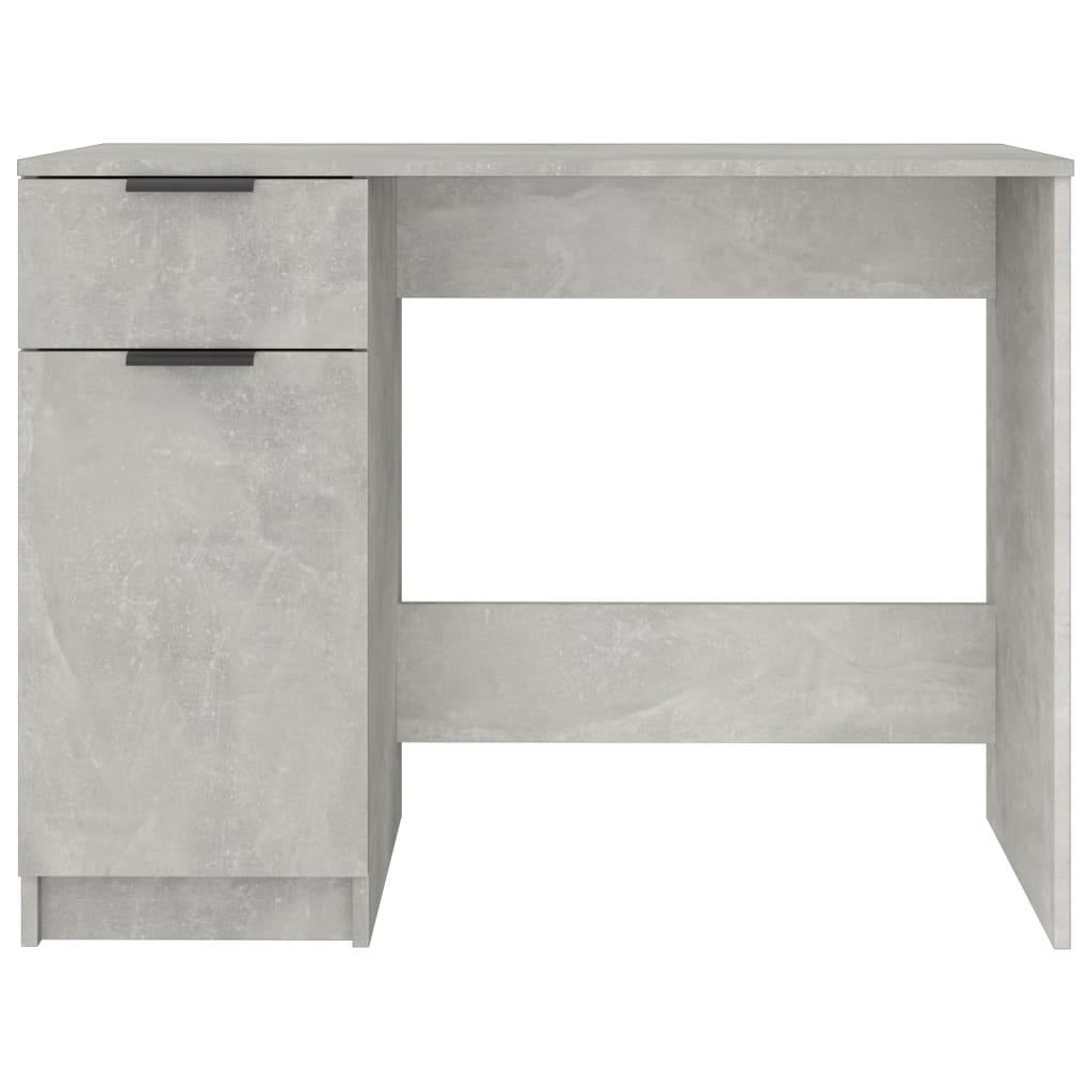 Skrivebordskap Betonggrå 100X50X75 Cm Konstruert Tre