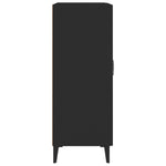 Skjenk Svart 69,5X34X90 Cm Konstruert Tre