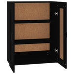 Hengende Veggskap Svart 69,5X32,5X90 Cm