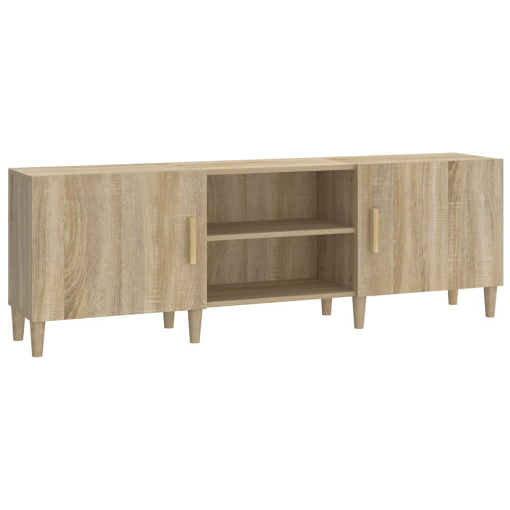 Tv-Benk Sonoma Eik 150X30X50 Cm Konstruert Tre