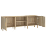 Tv-Benk Sonoma Eik 150X30X50 Cm Konstruert Tre