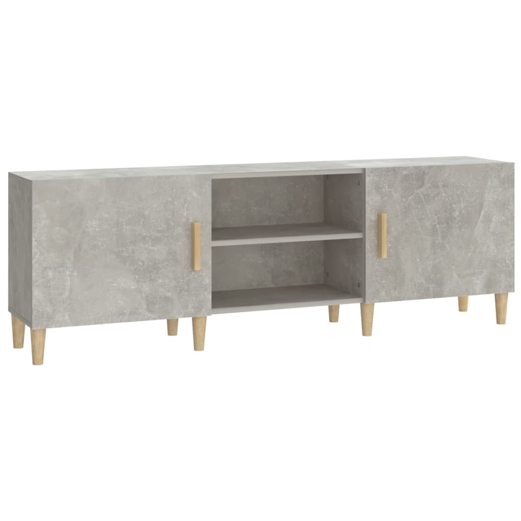 Tv-Benk Betonggrå 150X30X50 Cm Konstruert Tre