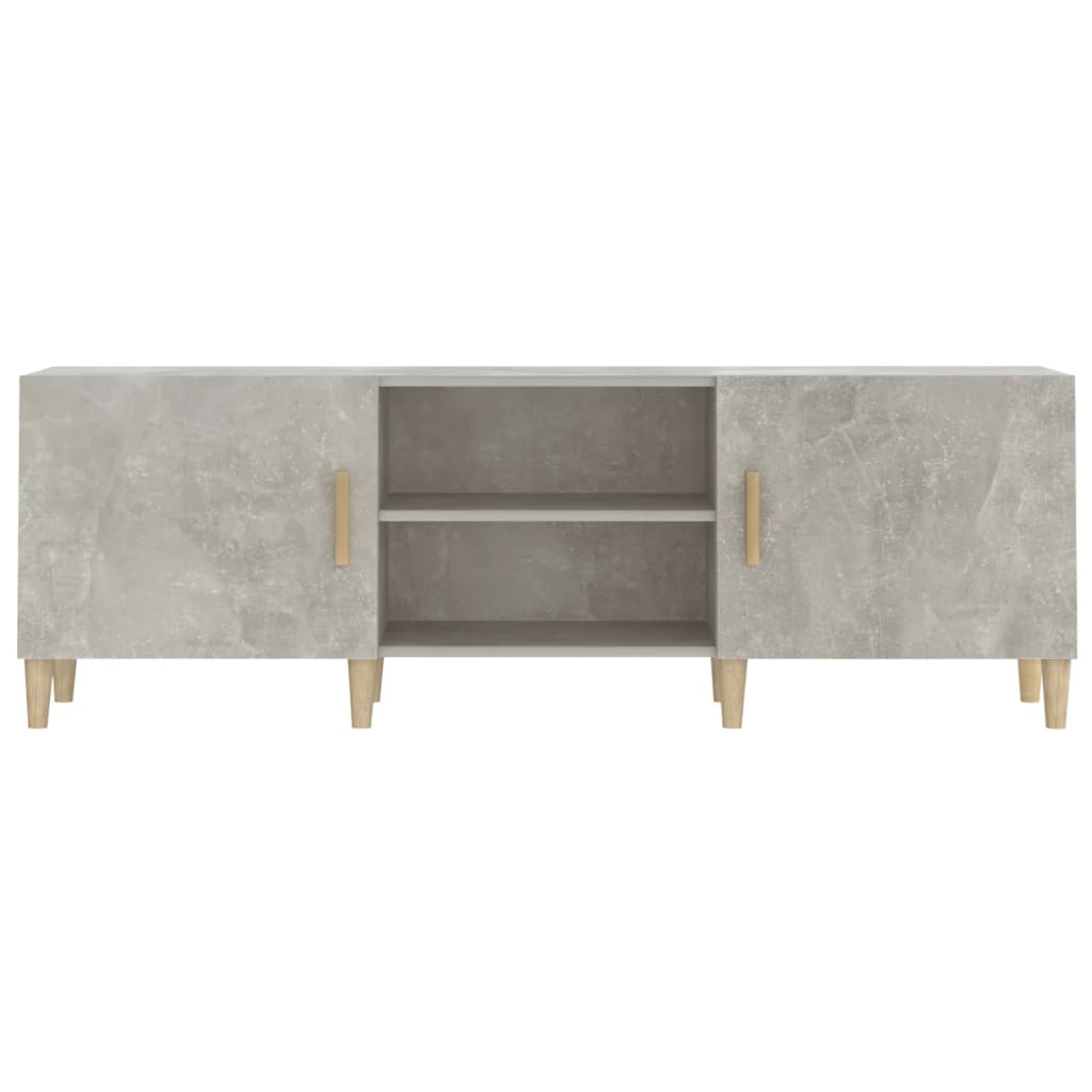 Tv-Benk Betonggrå 150X30X50 Cm Konstruert Tre