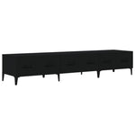 Tv-Benk Svart 150X34,5X30 Cm Konstruert Tre