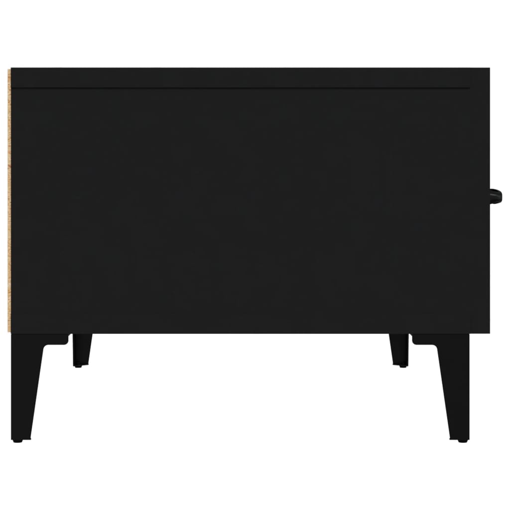 Tv-Benk Svart 150X34,5X30 Cm Konstruert Tre