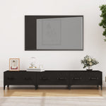 Tv-Benk Svart 150X34,5X30 Cm Konstruert Tre