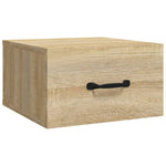 Veggmontert Nattbord Sonoma Eik 35X35X20 Cm