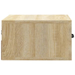 Veggmontert Nattbord Sonoma Eik 35X35X20 Cm