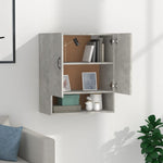 Veggskap Betonggrå 60X31X70 Cm Konstruert Tre