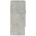 Veggskap Betonggrå 60X31X70 Cm Konstruert Tre