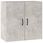 Veggskap Betonggrå 60X31X60 Cm Konstruert Tre