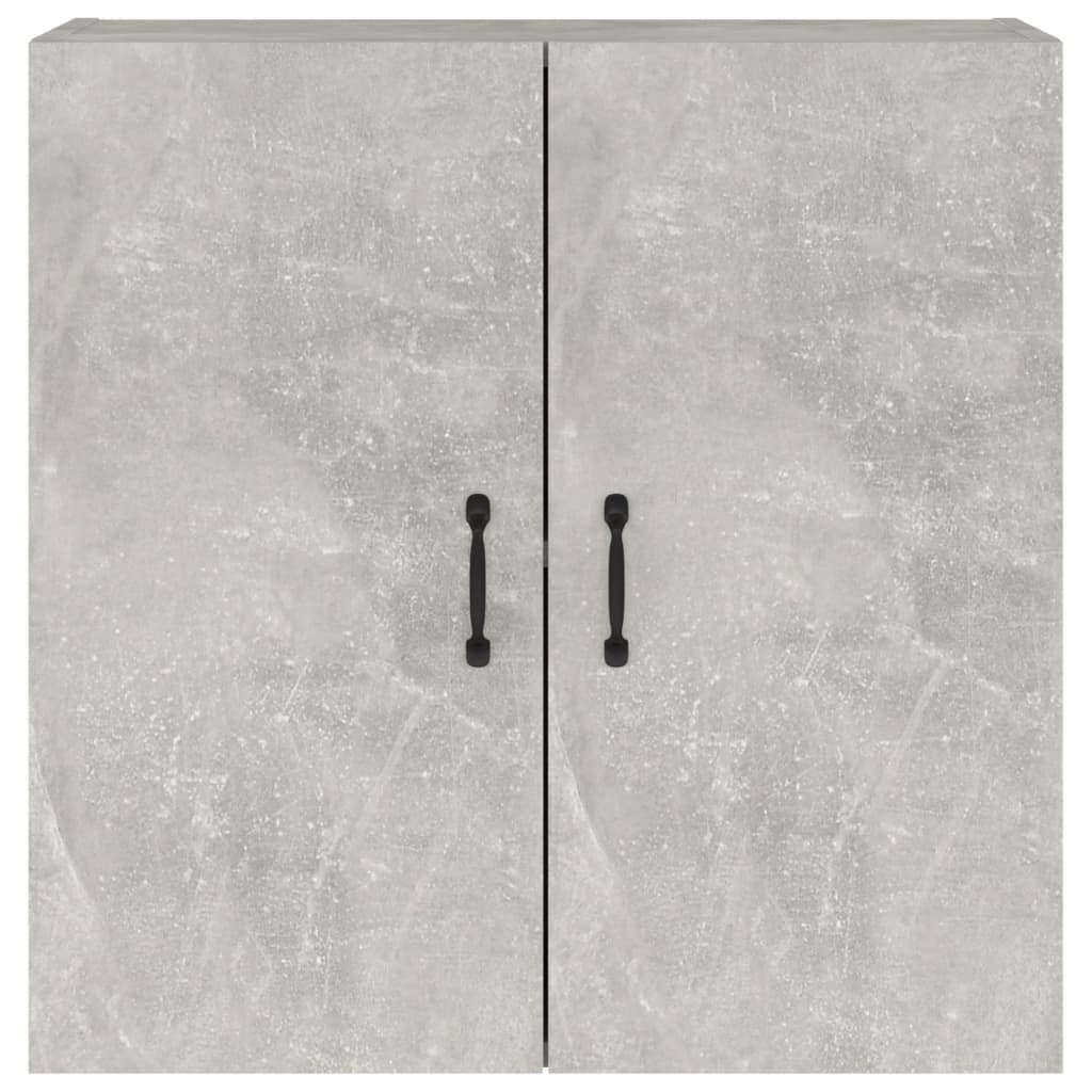 Veggskap Betonggrå 60X31X60 Cm Konstruert Tre