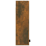 Vegghengt Baderomsskap Røkt Eik 32X20X67 Cm