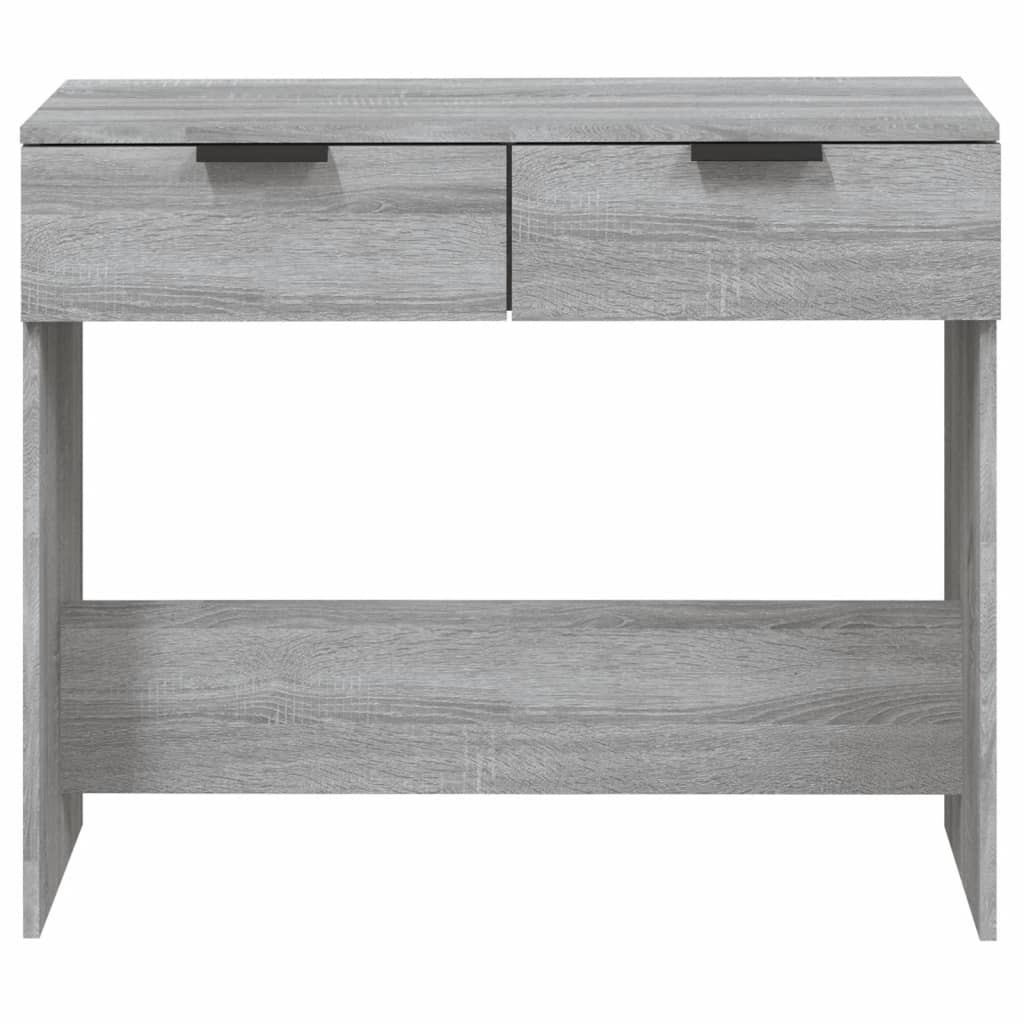 Konsollbord Grå Sonoma 90X36X75 Cm Konstruert Tre
