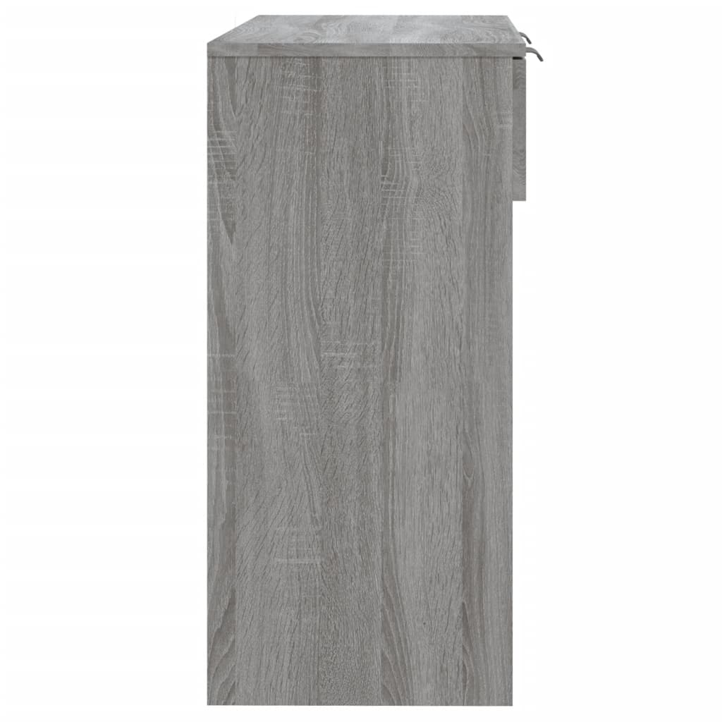Konsollbord Grå Sonoma 90X36X75 Cm Konstruert Tre