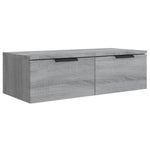 Veggskap Grå Sonoma 68X30X20 Cm Konstruert Tre