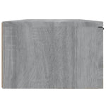 Veggskap Grå Sonoma 68X30X20 Cm Konstruert Tre
