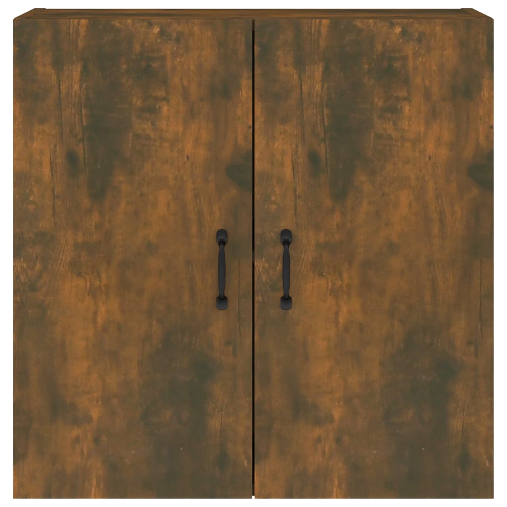 Veggskap Røkt Eik 60X31X60 Cm Konstruert Tre