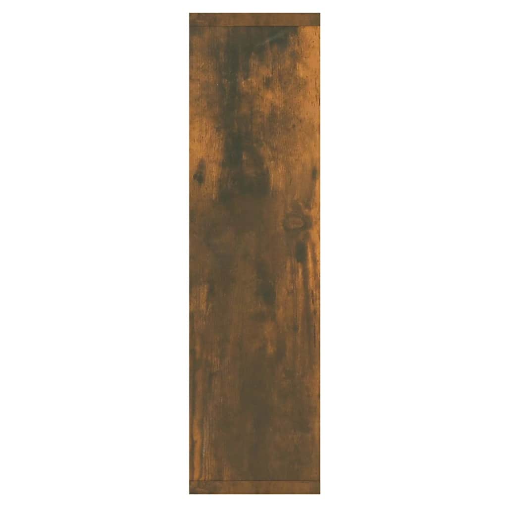 Speilskap Med Led Røkt Eik 76X15X55 Cm