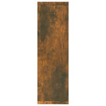 Vegghylle Røkt Eik 85X16X52,5 Cm Konstruert Tre