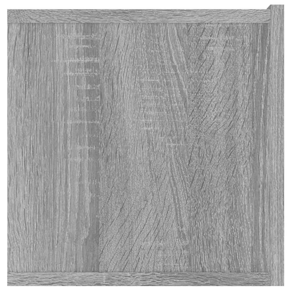 Tv-Benker 2 Stk Grå Sonoma 80X30X30 Cm Konstruert Tre