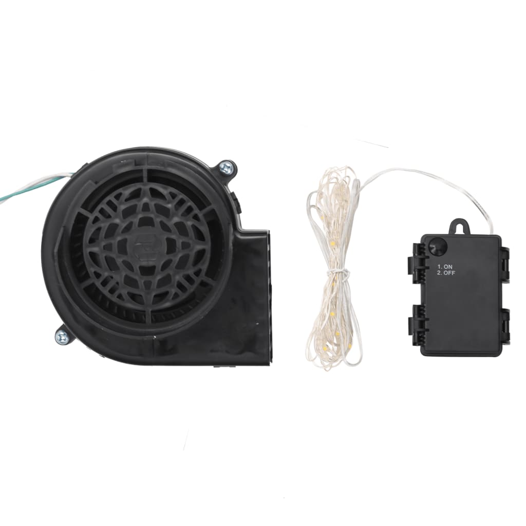 Oppblåsbar Snømann Med Lysdioder 120 Cm